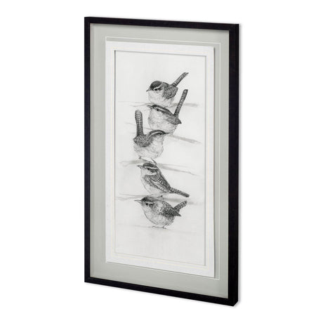 Tutti II by Mercana Studio a Hand Embellished Textured Framed Art Print Matted under Glass by Mercana at Eve Furniture