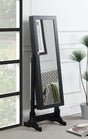 Tutuola Black Jewelry Cheval Mirror by Coaster at Eve Furniture