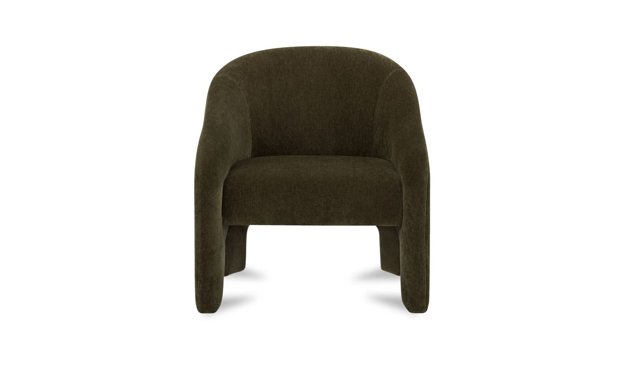 Tuva Accent Chair Cedar Green by Moe's Home at Eve Furniture
