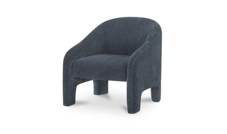 Tuva Accent Chair Slate Blue by Moe's Home at Eve Furniture