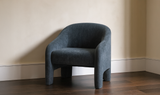 Tuva Accent Chair Slate Blue by Moe's Home at Eve Furniture