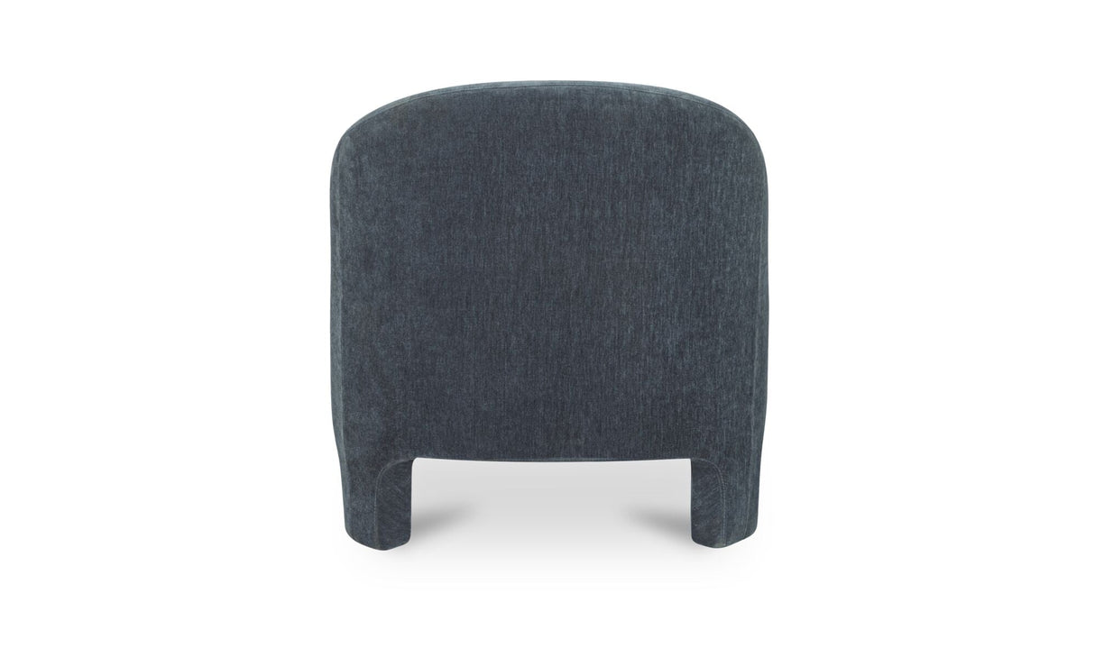 Tuva Accent Chair Slate Blue by Moe's Home at Eve Furniture
