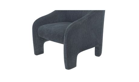 Tuva Accent Chair Slate Blue by Moe's Home at Eve Furniture