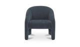 Tuva Accent Chair Slate Blue by Moe's Home at Eve Furniture