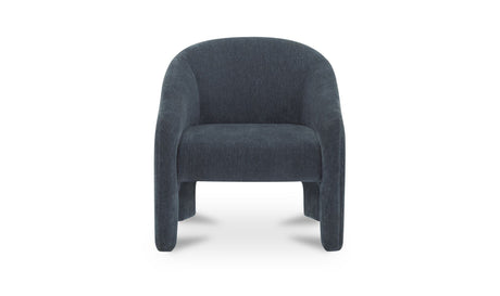 Tuva Accent Chair Slate Blue by Moe's Home at Eve Furniture