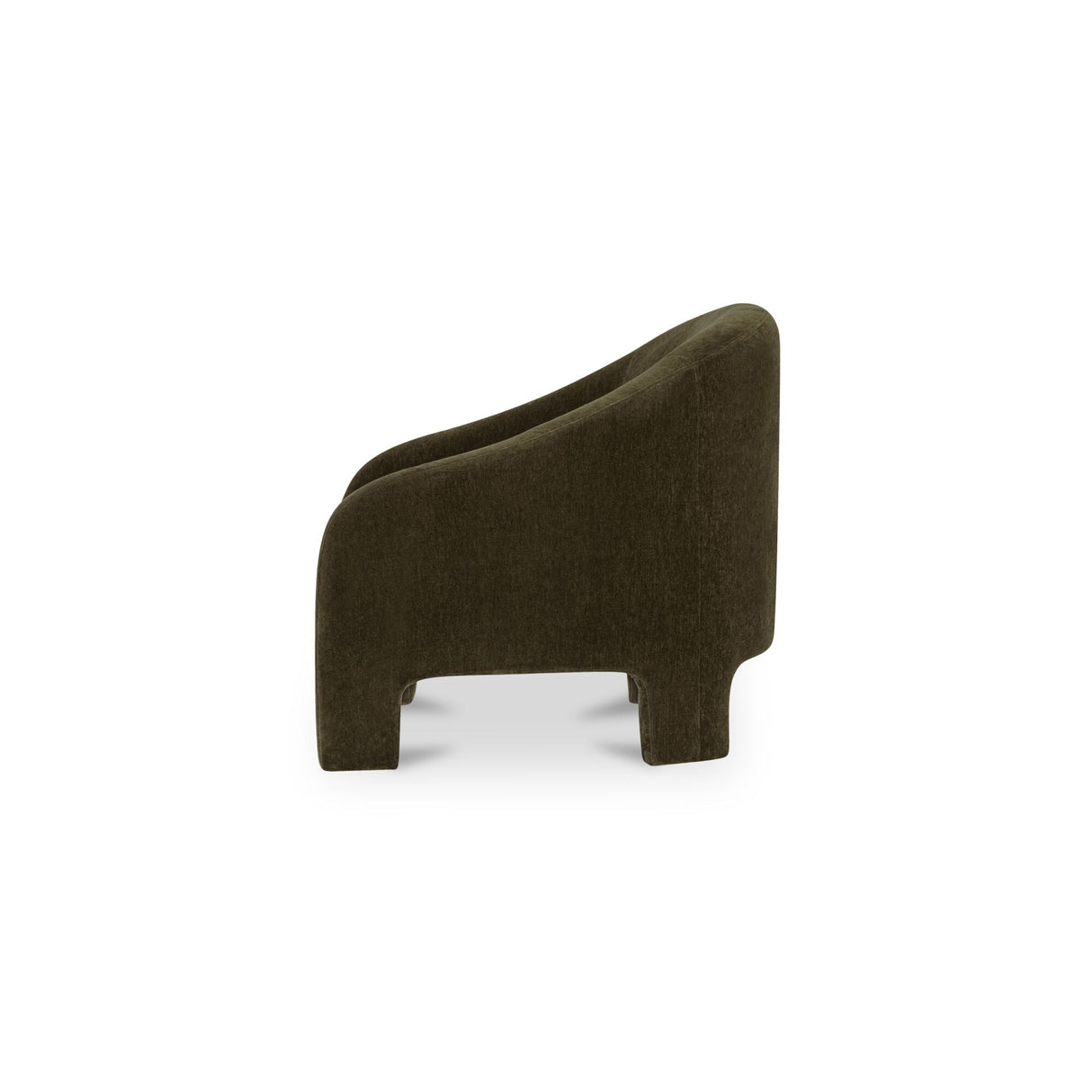 Tuva Cedar Green Accent Chair by Moe's Home at Eve Furniture