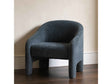 Tuva Slate Blue Accent Chair by Moe's Home at Eve Furniture