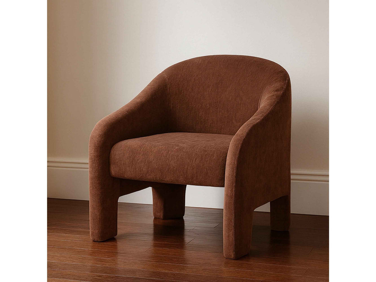 Tuva Toffee Accent Chair by Moe's Home at Eve Furniture