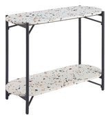 Tuxedo Console Table Multicolor by Zuomod at Eve Furniture