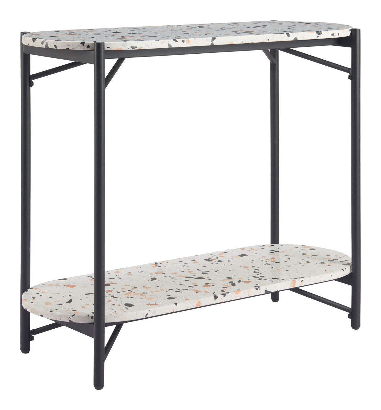 Tuxedo Console Table Multicolor by Zuomod at Eve Furniture