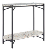 Tuxedo Console Table Multicolor by Zuomod at Eve Furniture