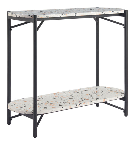 Tuxedo Console Table Multicolor by Zuomod at Eve Furniture