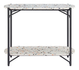 Tuxedo Console Table Multicolor by Zuomod at Eve Furniture