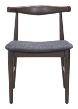 Tuzka Gray & Espresso Dining Chair (Set of 2) by Zuomod at Eve Furniture