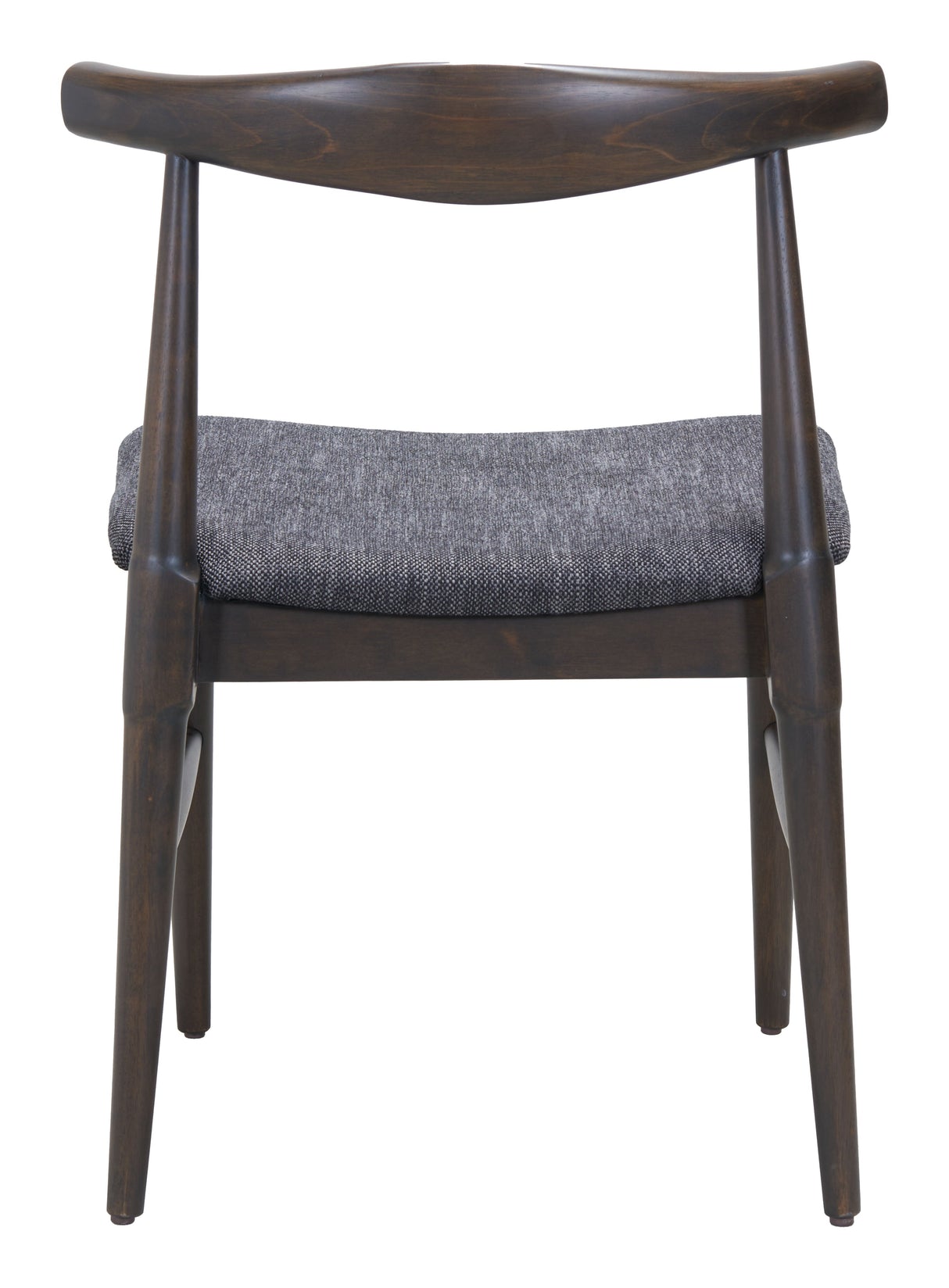 Tuzka Gray & Espresso Dining Chair (Set of 2) by Zuomod at Eve Furniture