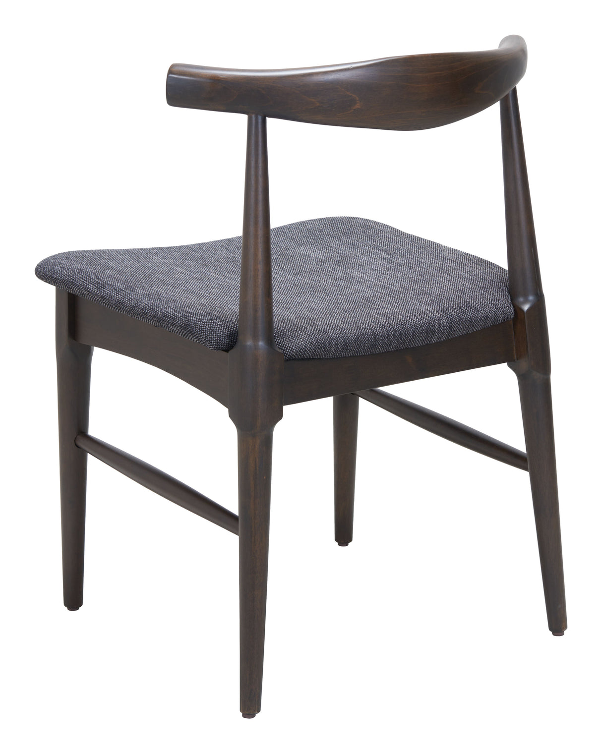 Tuzka Gray & Espresso Dining Chair (Set of 2) by Zuomod at Eve Furniture