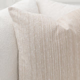 TW Beryl Natural/ Ivory Throw Pillow (Set of 2) by Classic Home at Eve Furniture