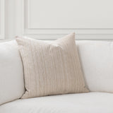 TW Beryl Natural/ Ivory Throw Pillow (Set of 2) by Classic Home at Eve Furniture