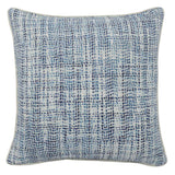 TW Brax Blue/Ivory 22x22 Throw Pillow (Set of 2) by Classic Home at Eve Furniture