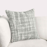 TW Brax Gray/Ivory 22x22 Throw Pillow (Set of 2) by Classic Home at Eve Furniture