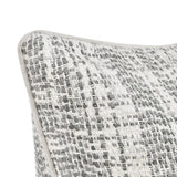 TW Brax Gray/Ivory 22x22 Throw Pillow (Set of 2) by Classic Home at Eve Furniture