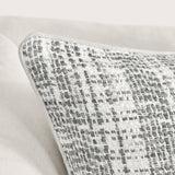TW Brax Gray/Ivory 22x22 Throw Pillow (Set of 2) by Classic Home at Eve Furniture