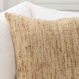 TW Mecca Beige Natural 22x22 Throw Pillow (Set of 2) by Classic Home at Eve Furniture