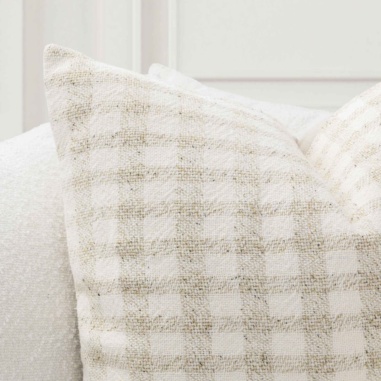 TW Sari Beige Natural/Ivory 26x26 Throw Pillow (Set of 2) by Classic Home at Eve Furniture