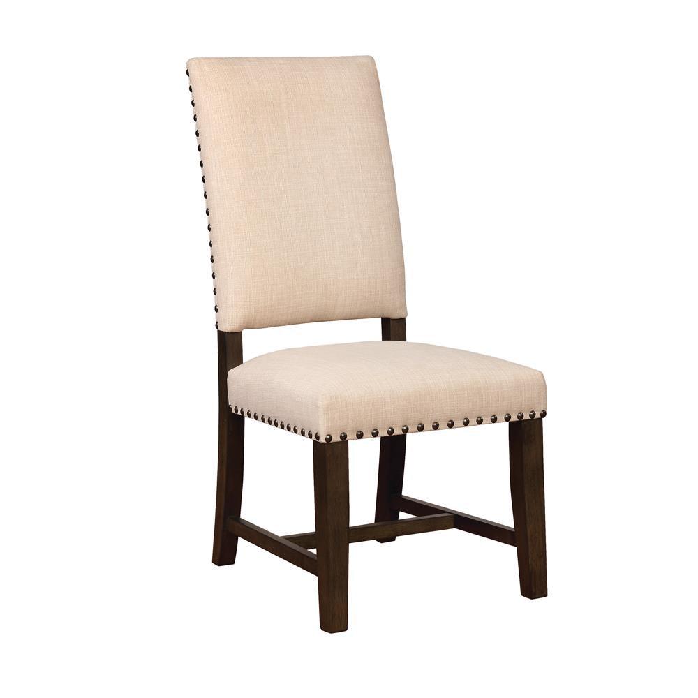 Twain Upholstered Side Chairs Beige (Set of 2) by Coaster at Eve Furniture