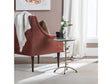 Tweety Bird White/Gold Accent Table by Crestview at Eve Furniture