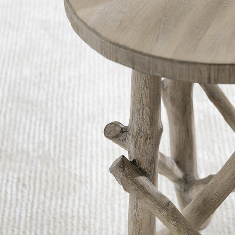Twigswell Brown Accent Table by Crestview at Eve Furniture