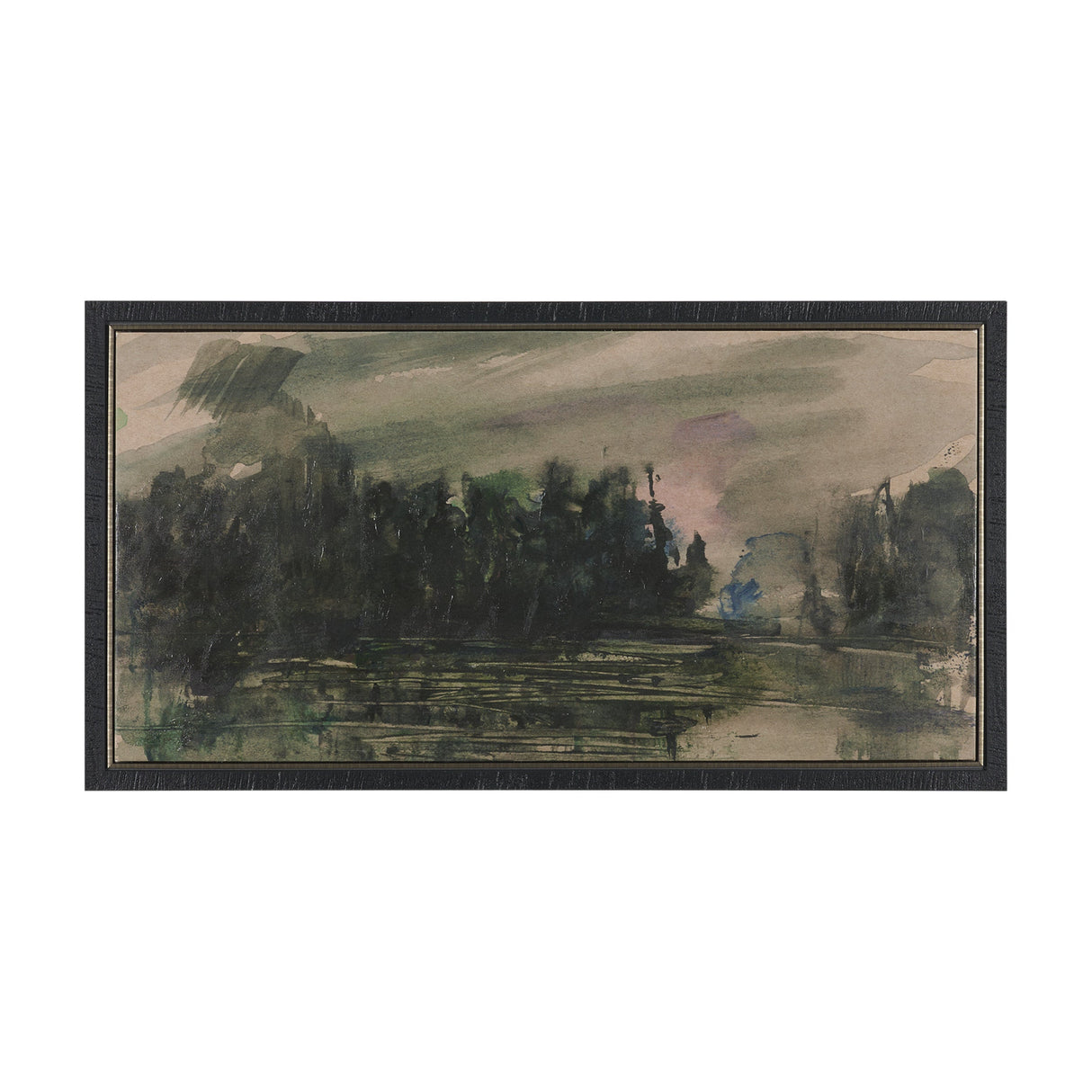 Twilight by Mercana Studio Hand-Embellished Textured Framed Canvas Artwork by Mercana at Eve Furniture