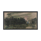 Twilight by Mercana Studio Hand-Embellished Textured Framed Canvas Artwork by Mercana at Eve Furniture