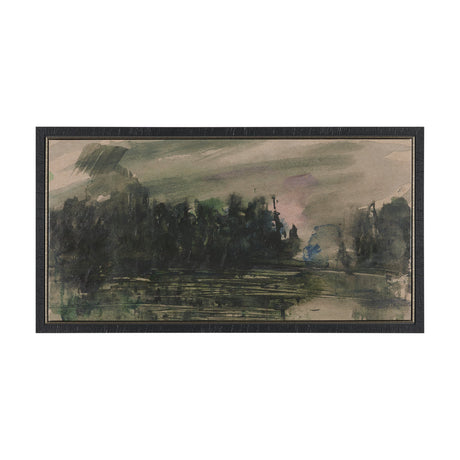 Twilight by Mercana Studio Hand-Embellished Textured Framed Canvas Artwork by Mercana at Eve Furniture