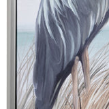 Twin Beaks Blue/White Canvas by Crestview at Eve Furniture