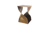 Twist Accent Table Brass by Moe's Home at Eve Furniture