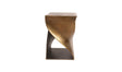 Twist Accent Table Brass by Moe's Home at Eve Furniture
