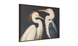 Two Cranes Framed Painting by Moe's Home at Eve Furniture