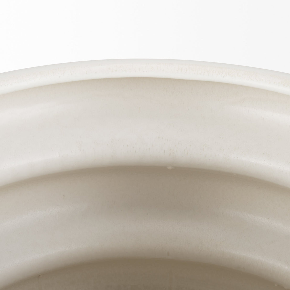 Twyla Tall Cream Glazed Floor Ceramic Vase by Mercana at Eve Furniture