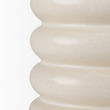 Twyla Tall Cream Glazed Ring Pot by Mercana at Eve Furniture