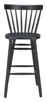 Tyce Black Barstool (Set of 2) by Zuomod at Eve Furniture
