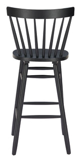 Tyce Black Barstool (Set of 2) by Zuomod at Eve Furniture