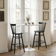 Tyce Black Barstool (Set of 2) by Zuomod at Eve Furniture