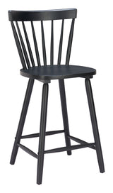 Tyce Black Counter Stool (Set of 2) by Zuomod at Eve Furniture