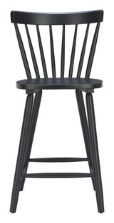 Tyce Black Counter Stool (Set of 2) by Zuomod at Eve Furniture