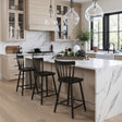 Tyce Black Counter Stool (Set of 2) by Zuomod at Eve Furniture