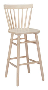 Tyce Natural Barstool (Set of 2) by Zuomod at Eve Furniture
