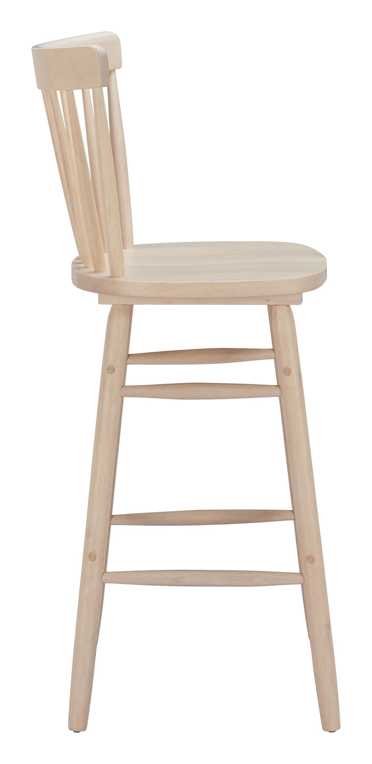 Tyce Natural Barstool (Set of 2) by Zuomod at Eve Furniture