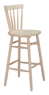 Tyce Natural Barstool (Set of 2) by Zuomod at Eve Furniture