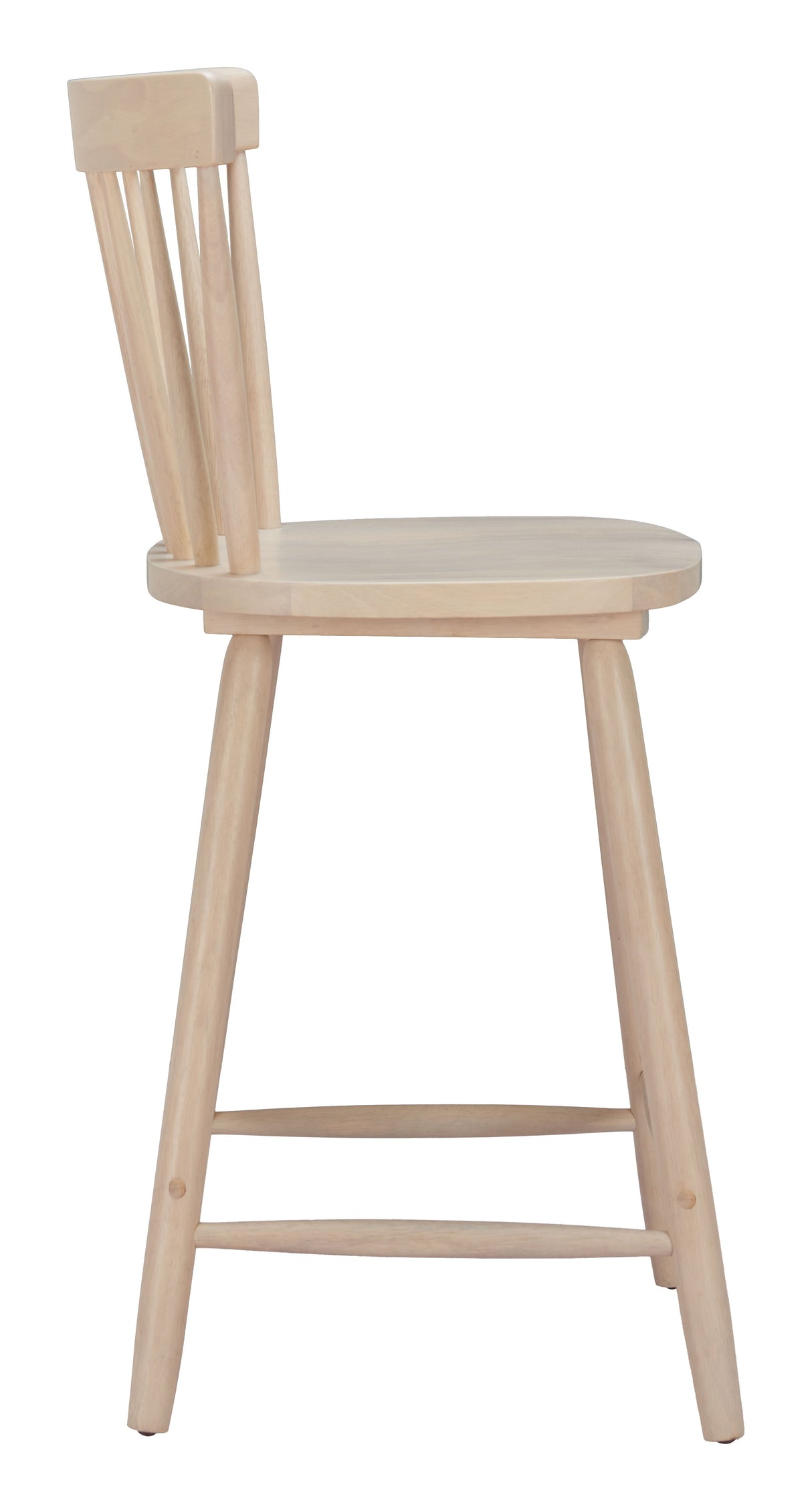 Tyce Natural Counter Stool (Set of 2) by Zuomod at Eve Furniture